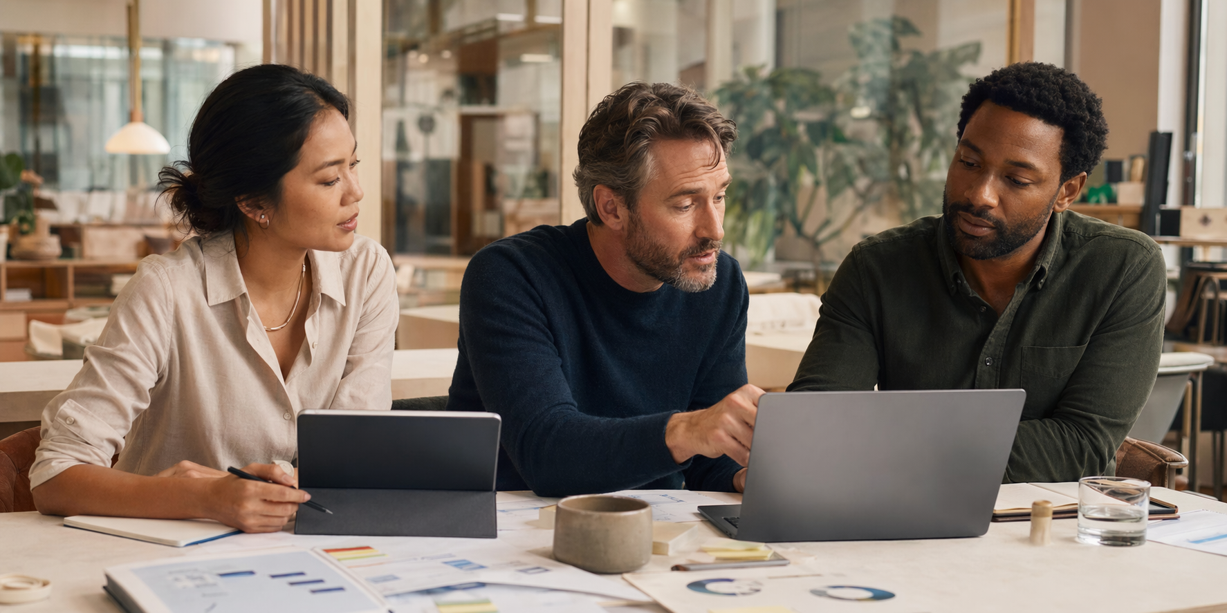 中小企业团队围绕业务数据与 AI 工作流协作